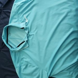 Nike Golf Dri-Fit Blue Polo